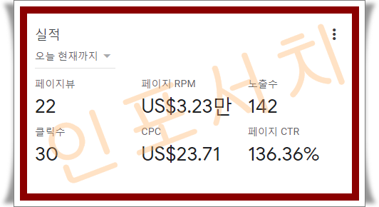 애드센스 CPC 단가